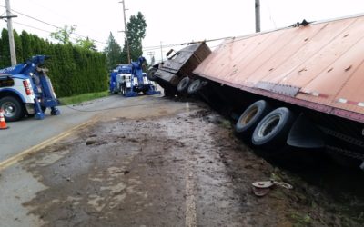 Truck Recovery: Garden Supplies on West Valley Hwy North, Auburn, WA